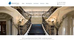 Desktop Screenshot of homecarebyfabricare.net